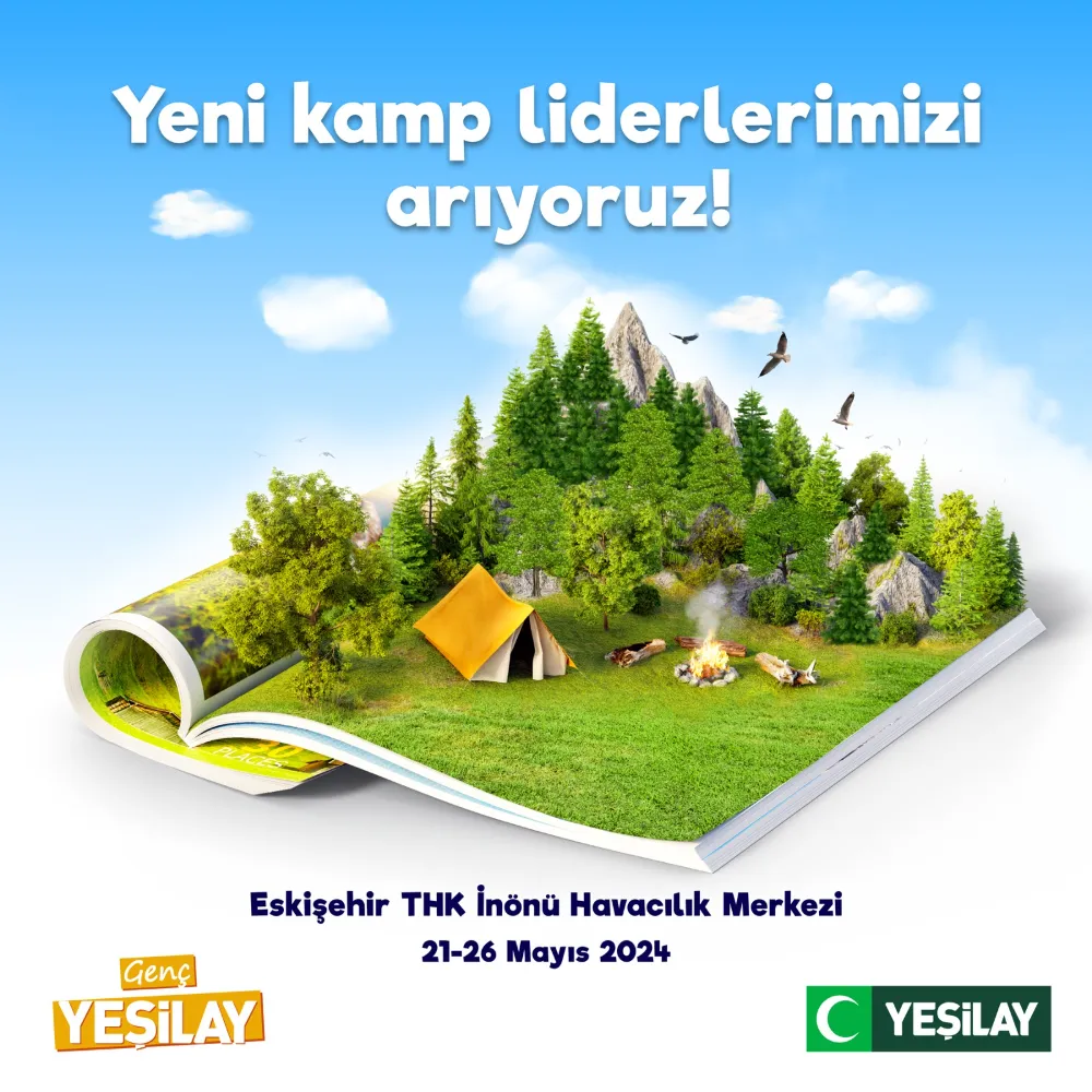 YEŞİLAY KAMP LİDERİ YETİŞTİRME PROGRAMI BAŞVURULARI BAŞLADI 