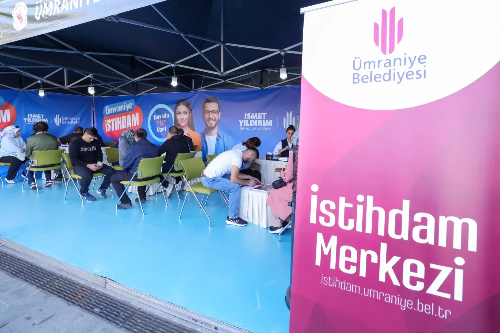 ÜMRANİYE’DE İSTİHDAM ÇADIRLARI KAPILARINI AÇTI