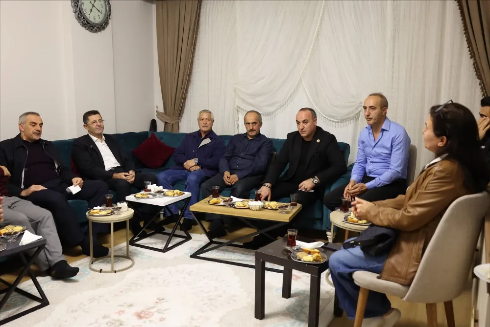 Başkan Çerkez Ekşioğlu Mahallesi’nde Derindere Ailesine Misafir Oldu