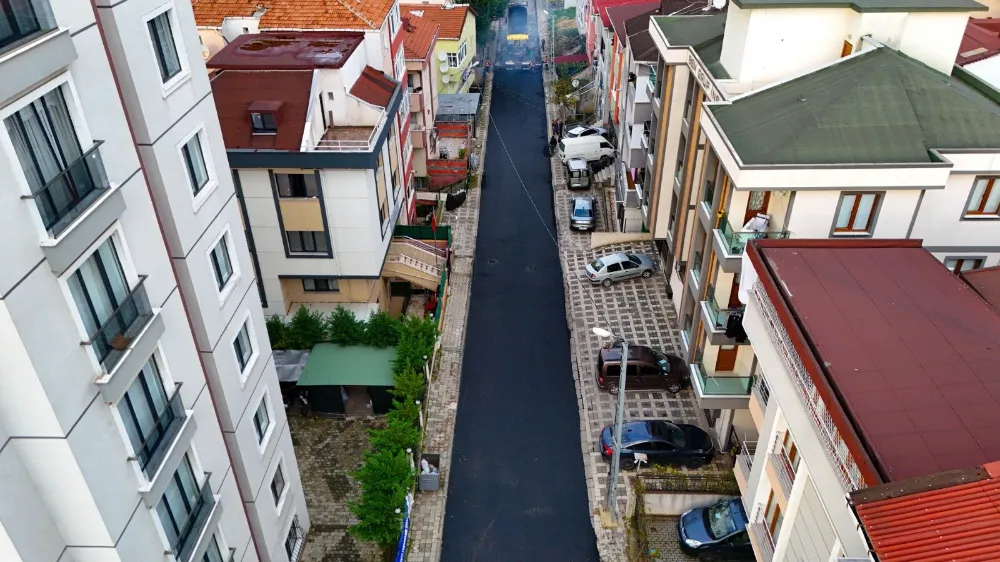 PARSELLER MAHALLESİ FİRUZ SOKAK’TA ASFALT ÇALIŞMALARI TAMAMLANDI