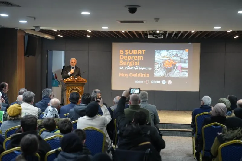 6 ŞUBAT DEPREMİ, İKİNCİ YIL DÖNÜMÜNDE SERGİ VE FOTOĞRAFLARLA ANILDI