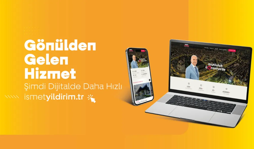 BAŞKAN İSMET YILDIRIM’IN KİŞİSEL WEB SİTESİ YAYINDA!