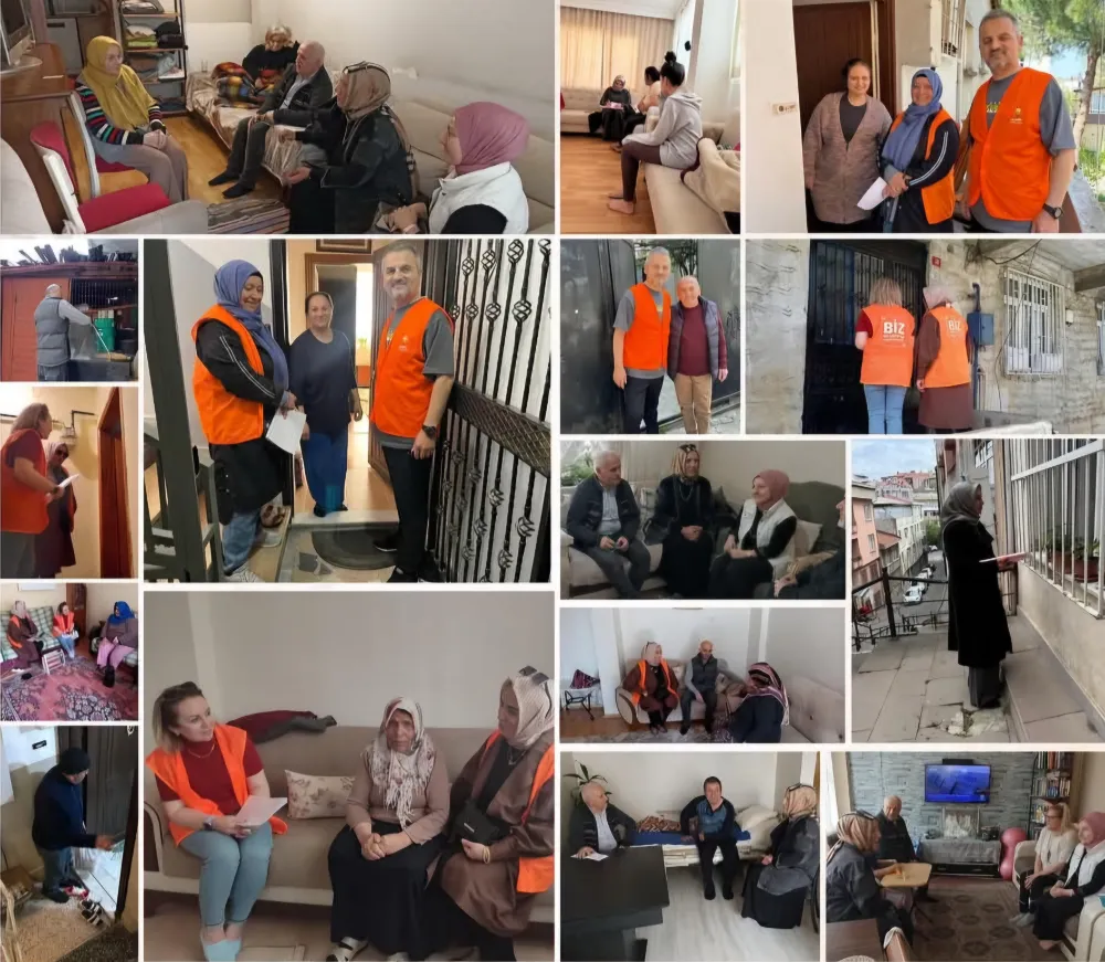 AK Parti Üsküdar Hane Ziyaretlerine Hız Kesmeden  Devam Ediyor 