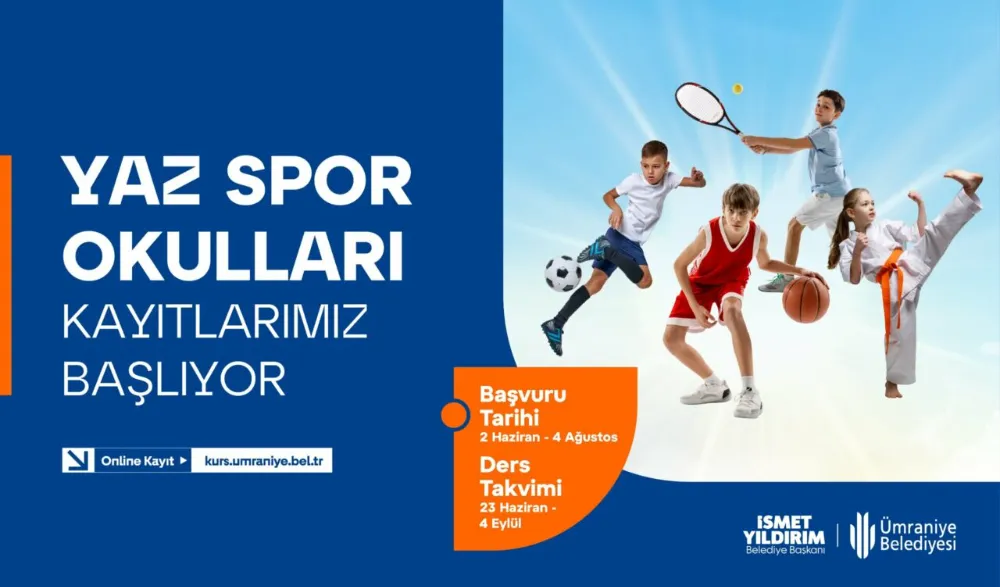 Ümraniye Belediyesi Yaz Spor Okulları Kayıtları Başladı!