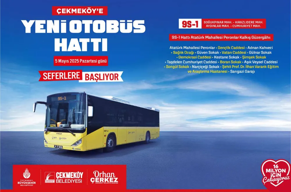 4 MAHALLEYE YENİ OTOBÜS HATTI MÜJDESİ
