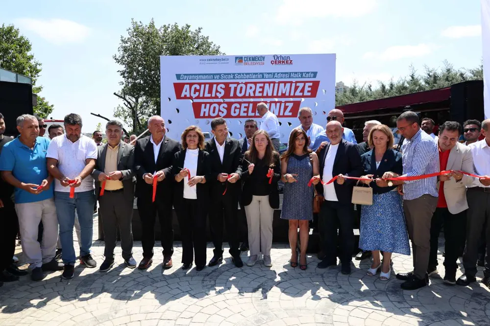 HALK KAFE AÇILDI