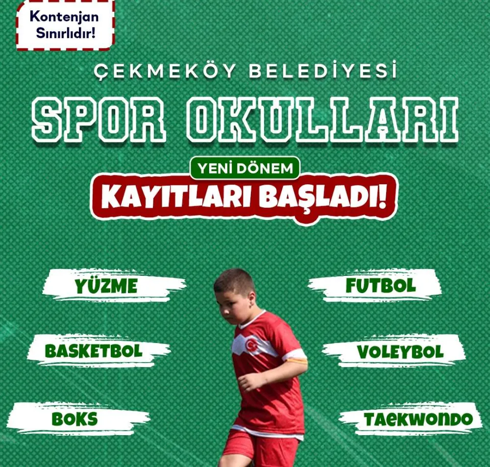 HAYDİ ÇOCUKLAR SPOR OKULLARINA