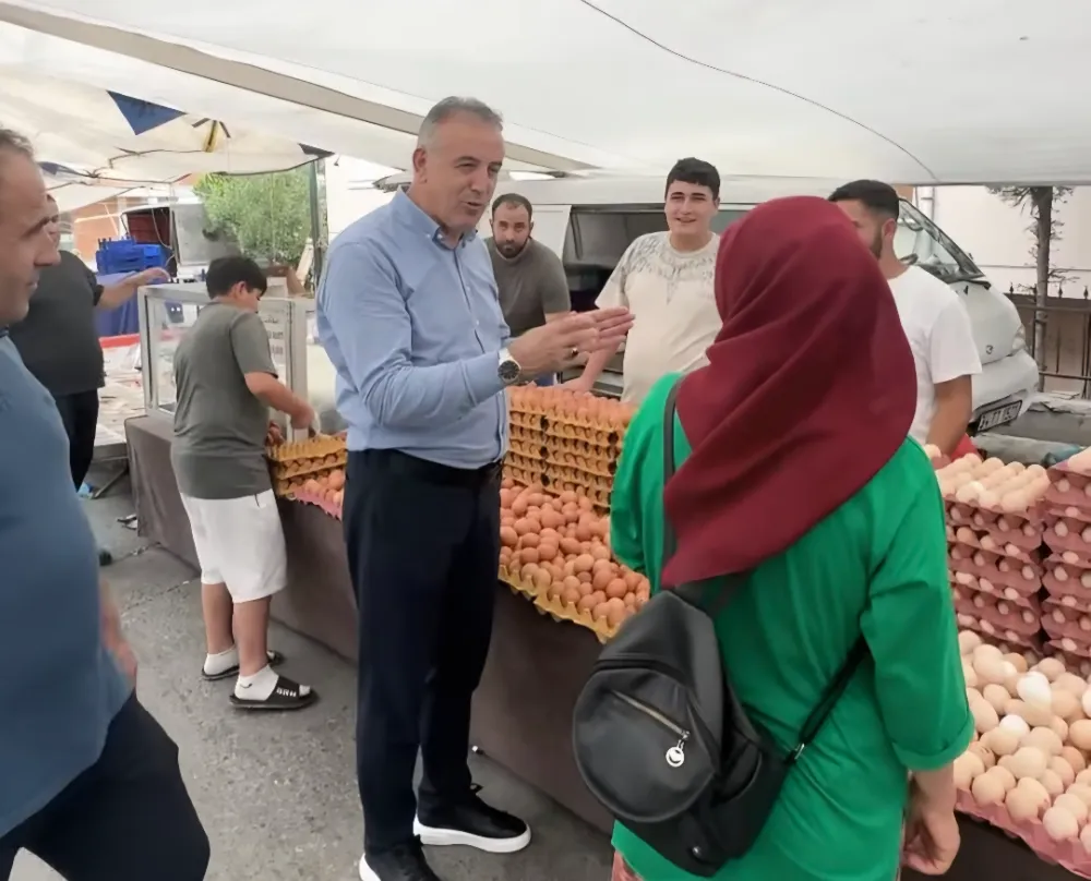 Başkan Çetinkaya Sahalardan İnmiyor