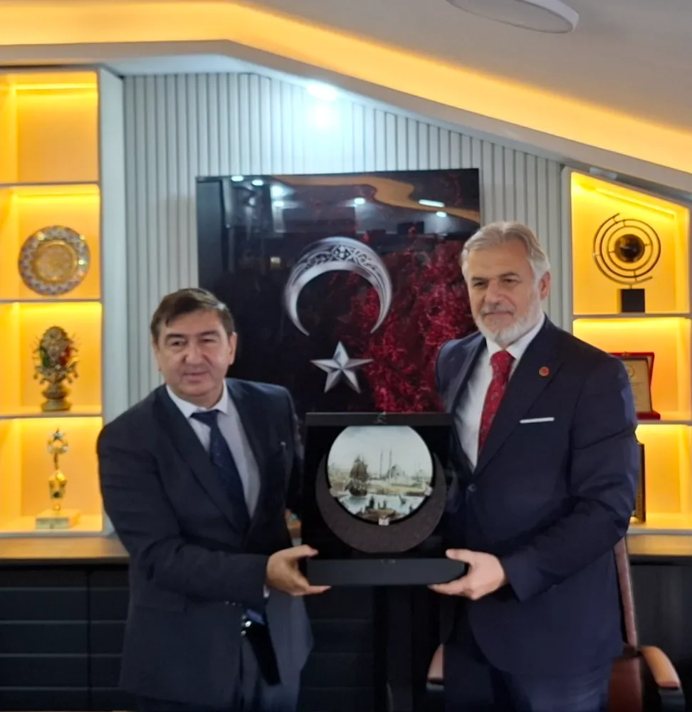 Mehmet Altınöz'den Başkan Yalçınkaya'ya Ziyaret
