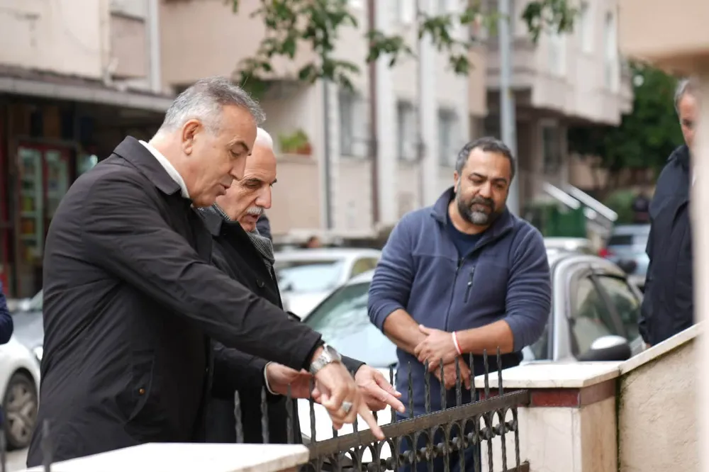 Başkan Yıldırım ve Çetinkaya'dan Yağmur Mesaisi