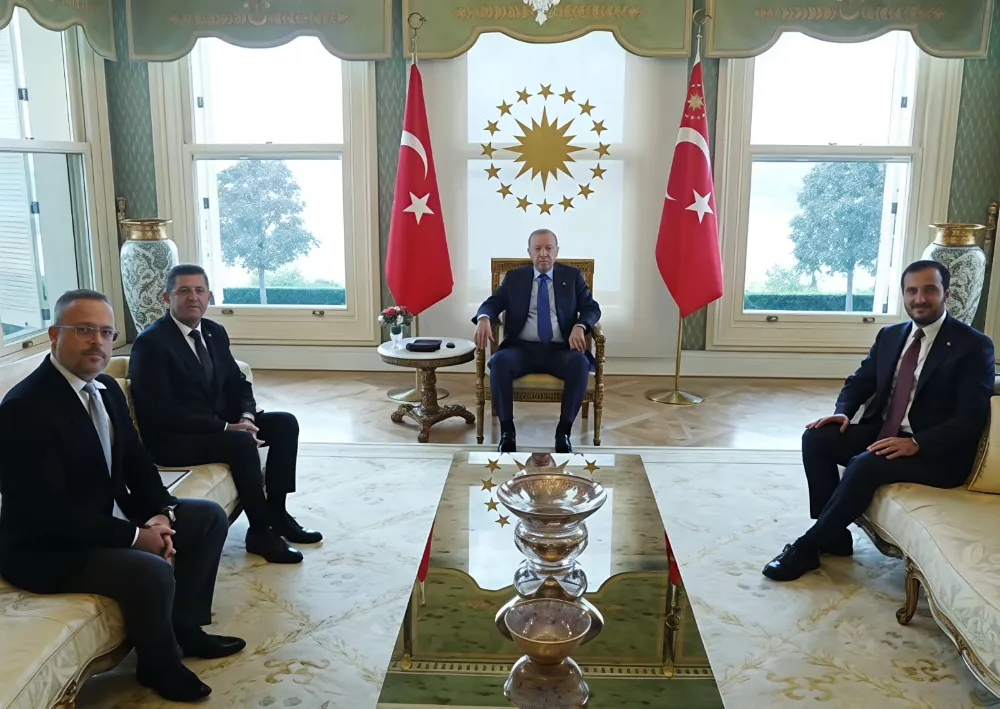 Cumhurbaşkanı Çekmeköy Heyetini Kabul Etti