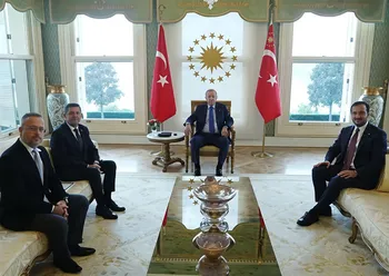 Cumhurbaşkanı Çekmeköy Heyetini Kabul Etti