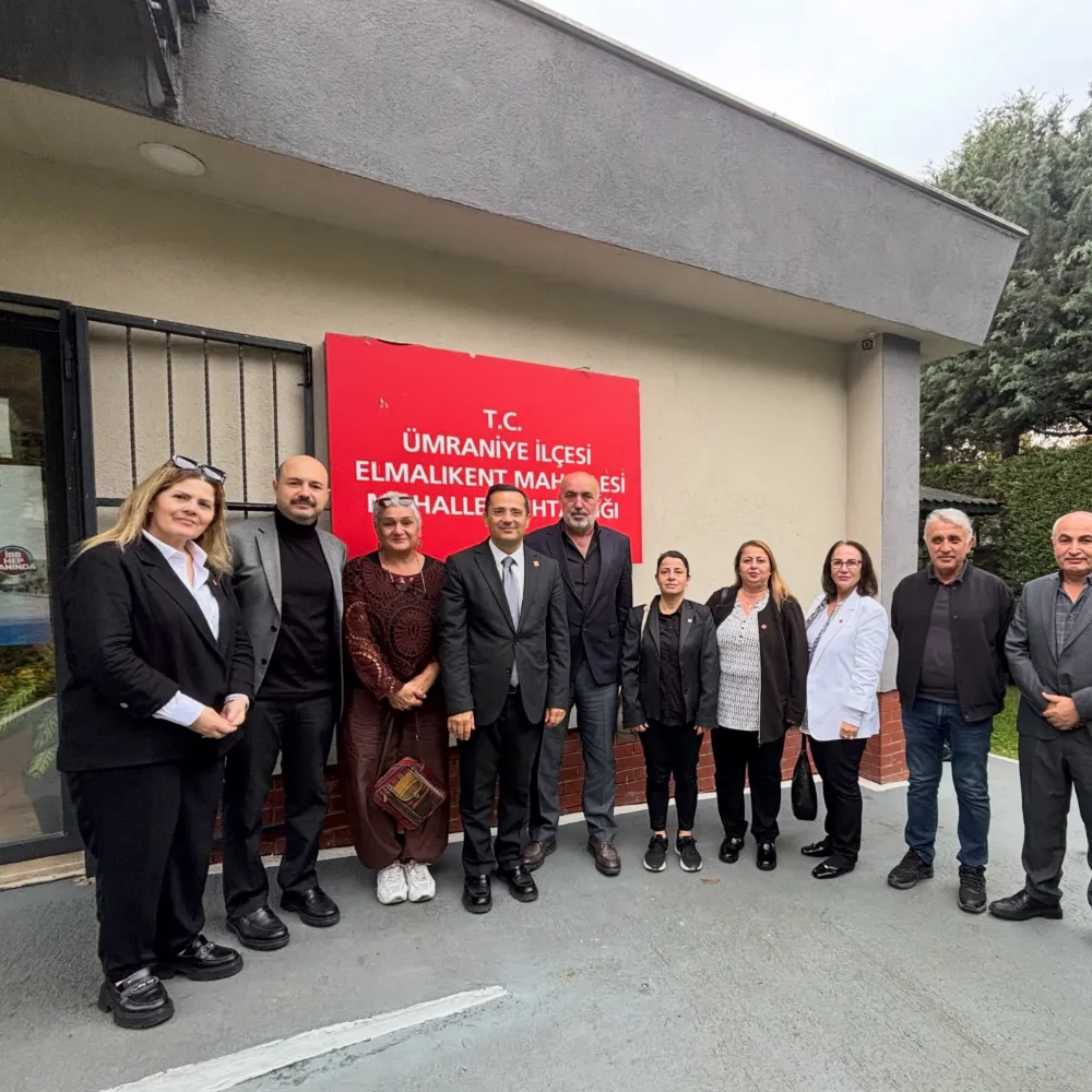 Başkan Kızılkaya'dan Elmalıkent Muhtarına Geçmiş Olsun Ziyareti