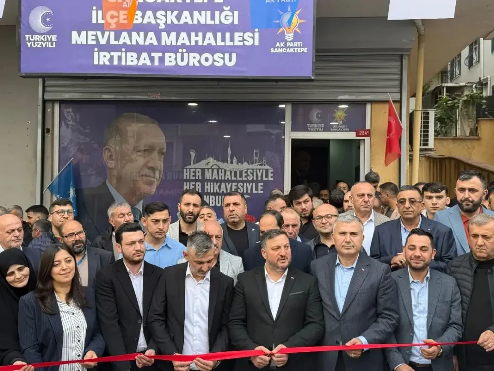 Sancaktepe AK Parti Mevlana Mahallesi İrtibat Bürosu Açıldı